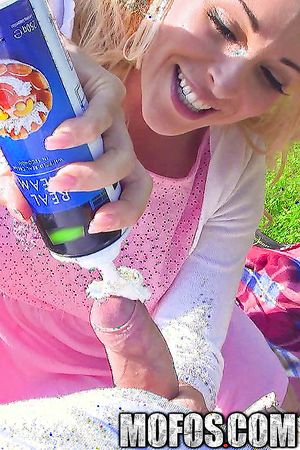 Big Tits, Blonde, Outdoor