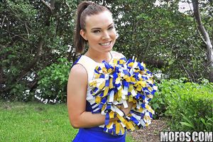 Big Cock, Blowjob, Cheerleader, POV