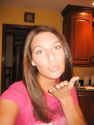 hot brunette with nice tits 2!