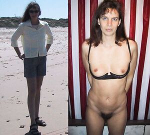 Bettina nude and clothed