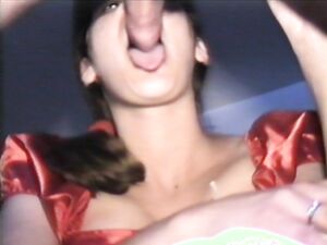 Me sucking and fucking in lingerie