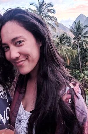 Katelyn Enjoying Spring Break