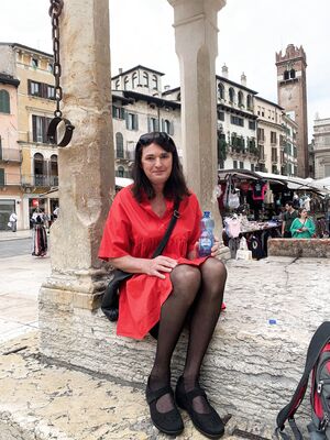 hooker Erika strolling at lago del garda