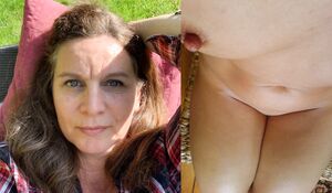 Bettina Riedel from Hannover clothed and unclothed 2