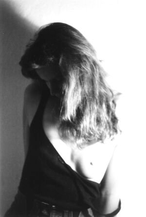 Bettina Riuedel from Hannover black ans white