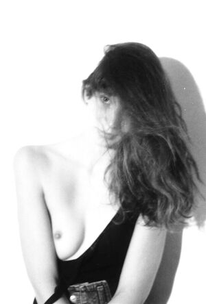 Bettina Riuedel from Hannover black ans white