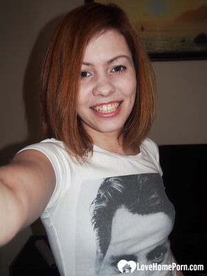 Teasing you with my small natural tits