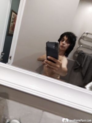 Having some fun in the hotel room