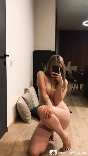 Beauty from the gym shared some amazing nudes