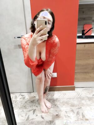 Natural busty babe loves to tease in lingerie