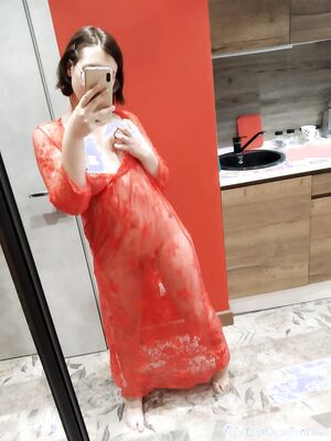 Natural busty babe loves to tease in lingerie