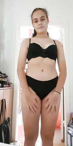 TurkishTeenSlut only in underwear
