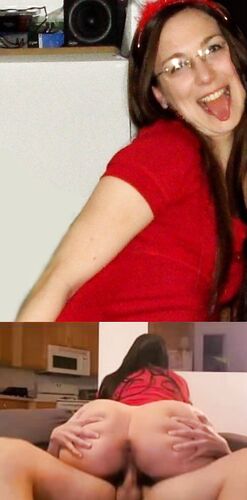 Nerdy girl amateur
