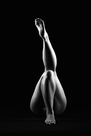 Black and white