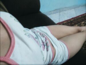 Ana Beatriz touching herself