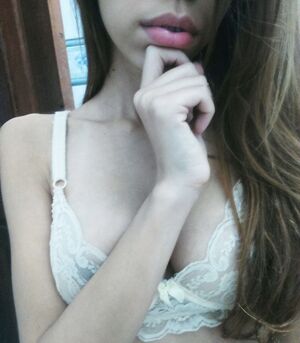 Ana Beatriz touching herself