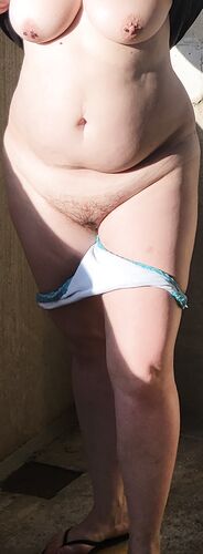Wife Naked in Public- Public-PublicNudeWife