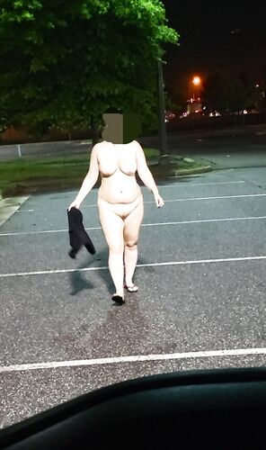Wife Naked in Public- Public-PublicNudeWife