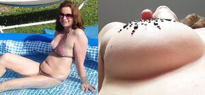 Bettina Riedel from Hannover nude and clothed 3
