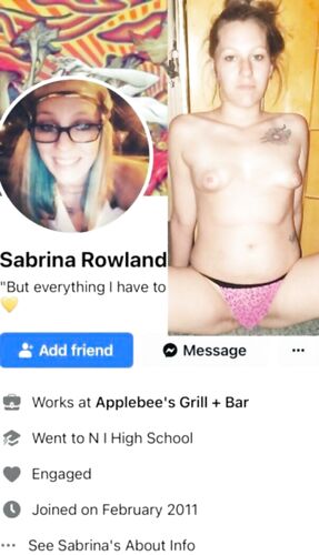 North Carolina Slut Sabrina Rowland