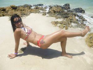 na praia bem gostosinha