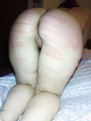 Severe ass whipping to orgasm
