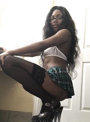 See my gf naked, see her sucking cock, she does whatever I say to do.