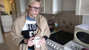 The athletic beauty Izabela ended in a house from a horror