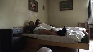 The athletic beauty Izabela ended in a house from a horror