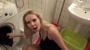 let her tits out and is teasing the general public