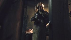 Under the terrifying mask lurks a monster scarier than the mask itself