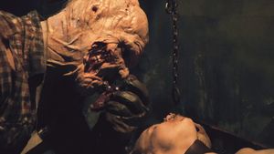 Under the terrifying mask lurks a monster scarier than the mask itself