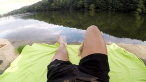 The fear is hidden in the water