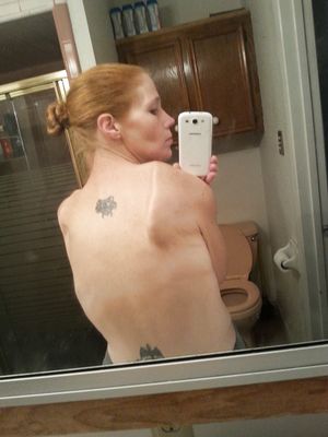 Redhead bbw sucking dick