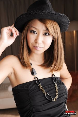 Petite Asian porn star Miku Natsukawa shows off her perfect titties