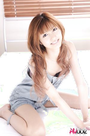 Asian Kotone Aisaki is amazingly beautiful in this outfit while poses.