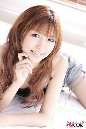 Asian Kotone Aisaki is amazingly beautiful in this outfit while poses.