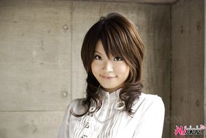 Yuuna Yano shows so much class and elegance in black and white outfit.