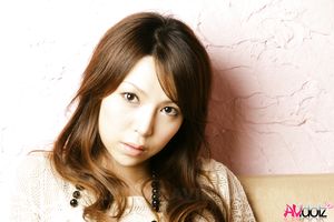 Asian Rino Tokiwa is so beautiful in white skirt and elegant blouse.
