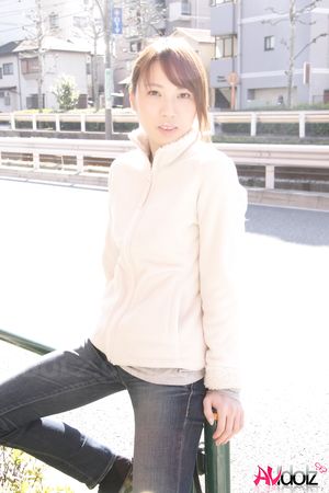 Gorgeous Mika Ito changes outfits for posing in different places.