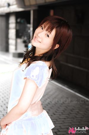 Hina Kawamura is so beautiful in white dress and high heel sandals.