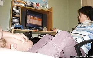 Photos of my cute Asian wife enjoying a nice hard fucking n swallowing warm cum