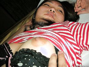 Shy and cute Asian teen gets her tight pussy cum covered here