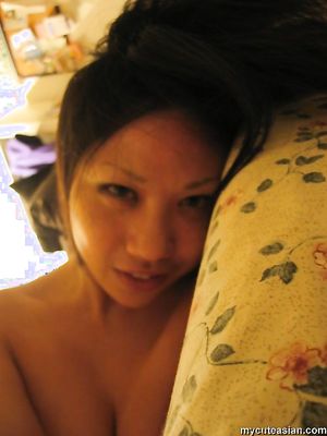 Horny asian amateur babe send us theses self made sexy pics