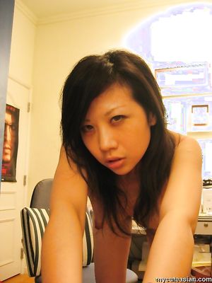 Horny asian amateur babe send us theses self made sexy pics