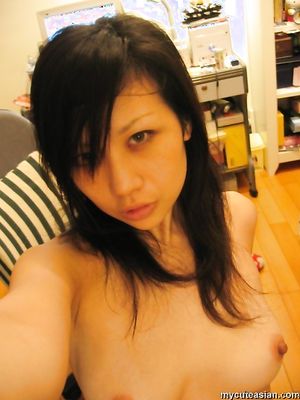 Horny asian amateur babe send us theses self made sexy pics