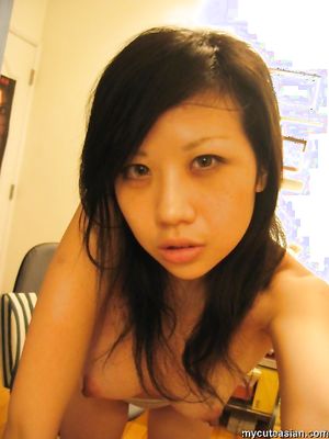 Horny asian amateur babe send us theses self made sexy pics