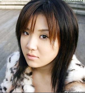 Busty asian amateur teen strips and shows her tight pussy at home