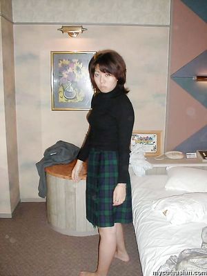 Japanese amateur coed in uniform gets deeply fucked in hotel