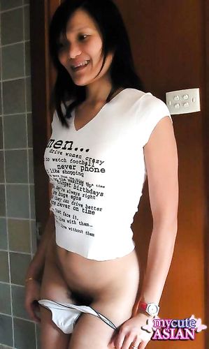 Asian amateur doing sexy poses then spreads her wet pussy